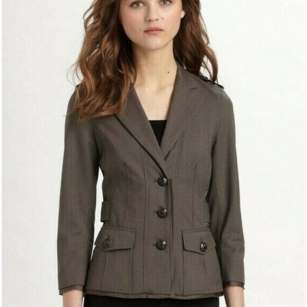 Elizabeth and James Militry Style Blazer Worn Once
